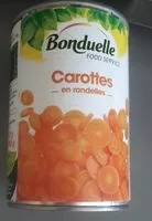 Amount of sugar in Carottes en rondelles