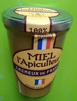 Sokerin määrä sisällä miel Crémeux de France