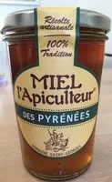 Sokerin määrä sisällä Miel des Pyrénées liquide