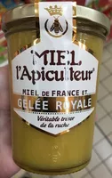 Sokerin määrä sisällä Miel de France et Gelée Royale PV 250g
