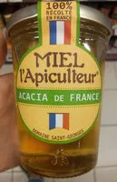 Jumlah gula yang masuk Miel acacia de France