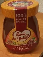 入っている砂糖の量 Miel de thym