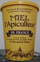 Sokerin määrä sisällä Miel l'Apiculteur - Fleurs de France