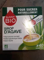 Zuckermenge drin Sirop Agave Bio Dosettes