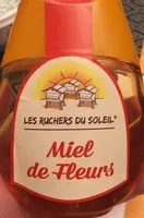 Sucre et nutriments contenus dans Les ruchers du soleil