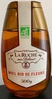 入っている砂糖の量 Miel bio de fleurs