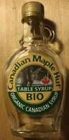 Sucre et nutriments contenus dans Canadian maple hut