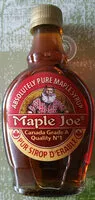 中的糖分和营养成分 Maple joe