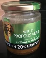 Cantidad de azúcar en Miel et propolis verre