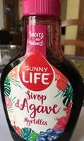 Zuckermenge drin Sirop d'agave myrtilles