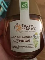 Sucre et nutriments contenus dans Terre de miel