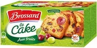 入っている砂糖の量 Brossard - le cake aux fruits 300gr