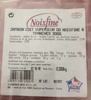 Jumlah gula yang masuk Noixfine