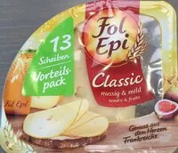 Amount of sugar in Fol Epi Classic, Nussig & Mild, 13 Scheiben Vorteilspack