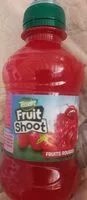 Quantité de sucre dans Fruit Shoot Fruits Rouges