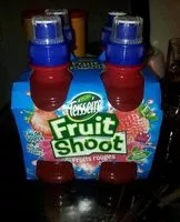 Quantité de sucre dans Fruit Shoot Fruits Rouges