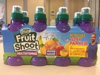 Quantité de sucre dans Fruit Shoot Multivitaminé
