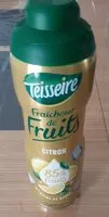 Jumlah gula yang masuk Fraîcheur de fruit Citron