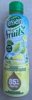 Jumlah gula yang masuk Fraîcheur de fruits Citron vert Menthe