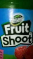 Quantité de sucre dans Fruit shoot