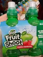 Quantité de sucre dans Fruit shoot