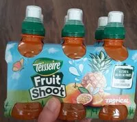 Quantité de sucre dans Fruit shoot
