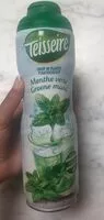 Jumlah gula yang masuk Sirop de menthe