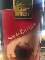 Amount of sugar in Sirop de cerise