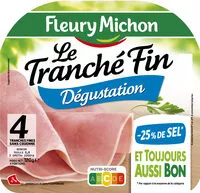 Quantité de sucre dans Le Tranché Fin - Dégustation - 25% de sel*