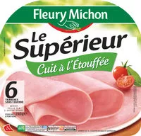 Sucre et nutriments contenus dans Fleury michon le superieur