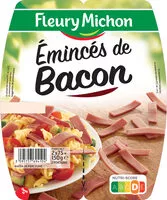 Quantité de sucre dans Emincés de Bacon - Fumés