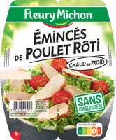 İçindeki şeker miktarı Emincés de Poulet - Rôtis au Four