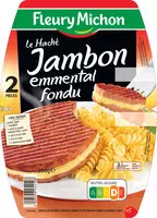 Zuckermenge drin Haché de Jambon - à l'Emmental