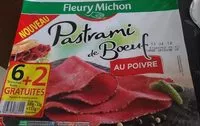 Количество сахара в Pastrami de boeuf