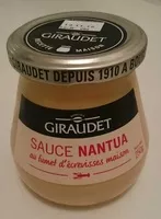 Sucre et nutriments contenus dans Giraudet