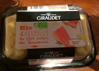 含糖量 4 quenelles fraîches au filet entier de saumon bio