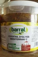 Sucre et nutriments contenus dans Barral