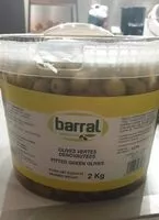 Jumlah gula yang masuk Olive verte dénoyautées