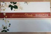 Sokerin määrä sisällä Marrons glacés
