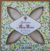 Amount of sugar in Calissons du Roy René