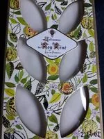 Cantidad de azúcar en 6 calissons d'aix aux amandes de Provence