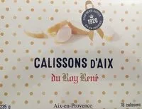 चीनी की मात्रा Calissons d'Aix