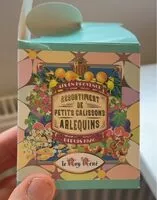 Jumlah gula yang masuk Assortiment de petits calissons arlequins