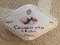 चीनी की मात्रा Calissons d'Aix du Roy René