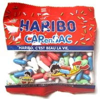 चीनी की मात्रा Car en Sac