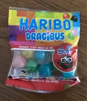Quantité de sucre dans Dragibus Soft
