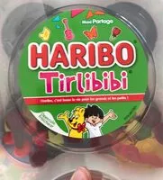 चीनी की मात्रा Haribo Tirlibibi