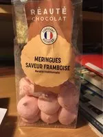 Sokerin määrä sisällä Meringues Saveur Framboise