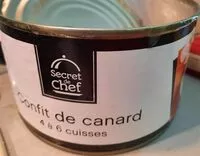 Sucre et nutriments contenus dans Secret de chef