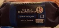 Jumlah gula yang masuk Foie gras de canard entier